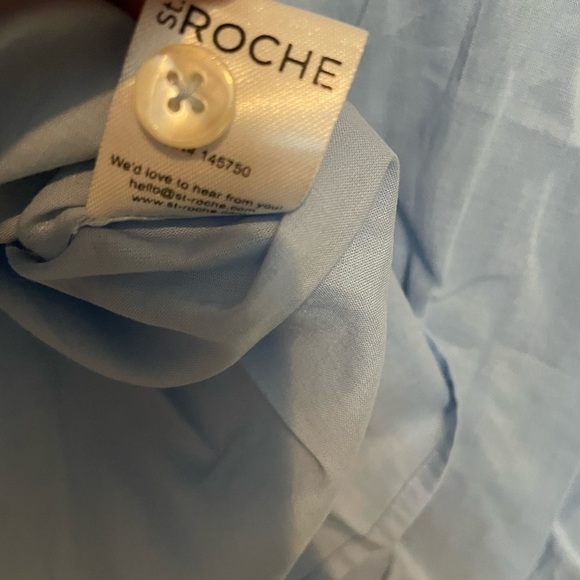 St Roche ruffled collar blouse. - Picture 6 of 12